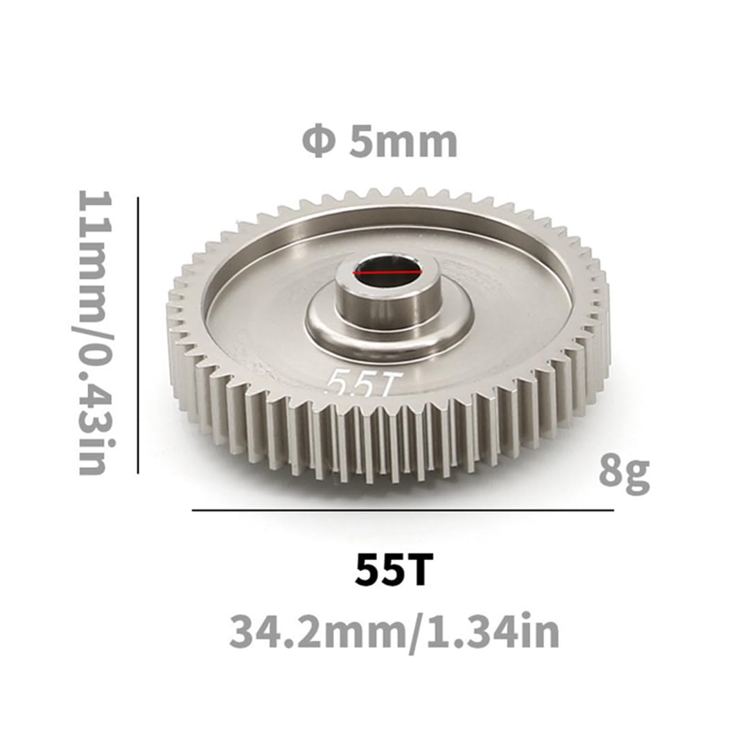 Amazon | アルミ55Tモーターピニオンギアスピードアップ